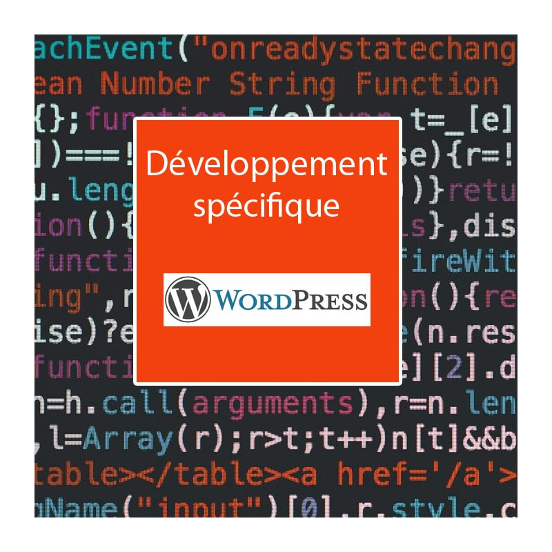Développement spécifique Wordpress
